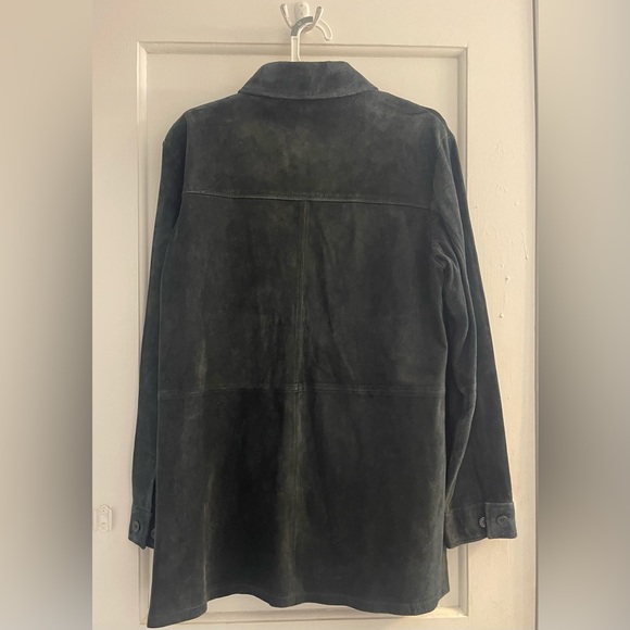 Nordstrom Leather Shacket size medium - Picture 2 of 5
